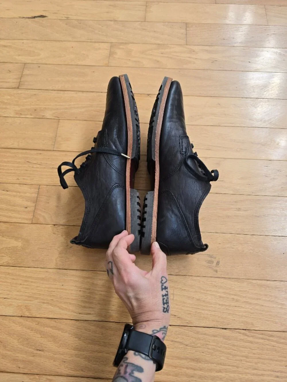Timberland | Bardstown Plain black leather point toe Derby shoes | MENS 11